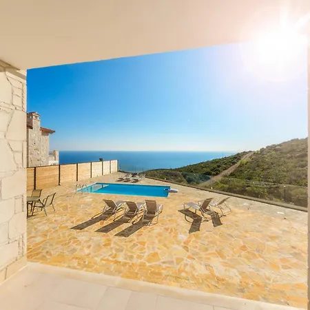 Sunset Vista Deluxe Iii 빌라 Orthoniaí